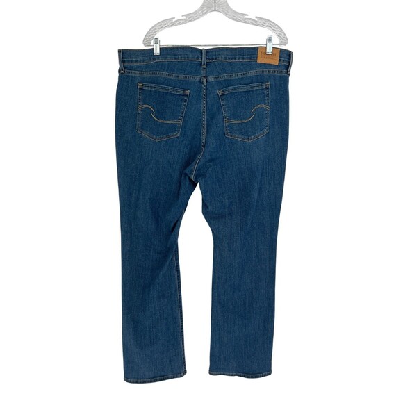 Levi Strauss Jeans Women's Size 20W Blue Mid-Rise Bootcut Signature - Picture 3 of 6